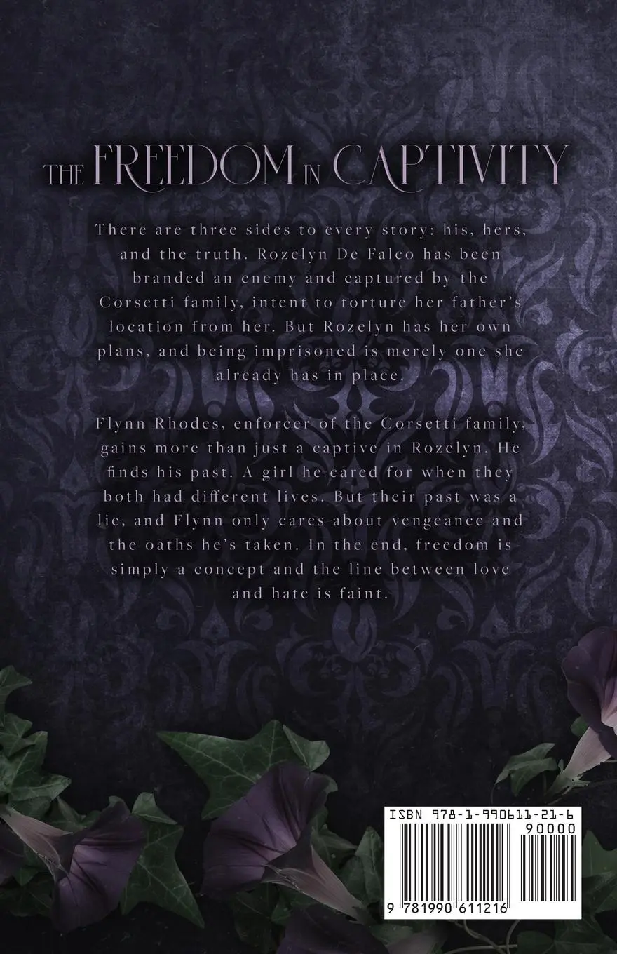 Rückseite: 9781990611216 | The Freedom of Captivity | A Rapunzel Mafia Romance | M L Philpitt