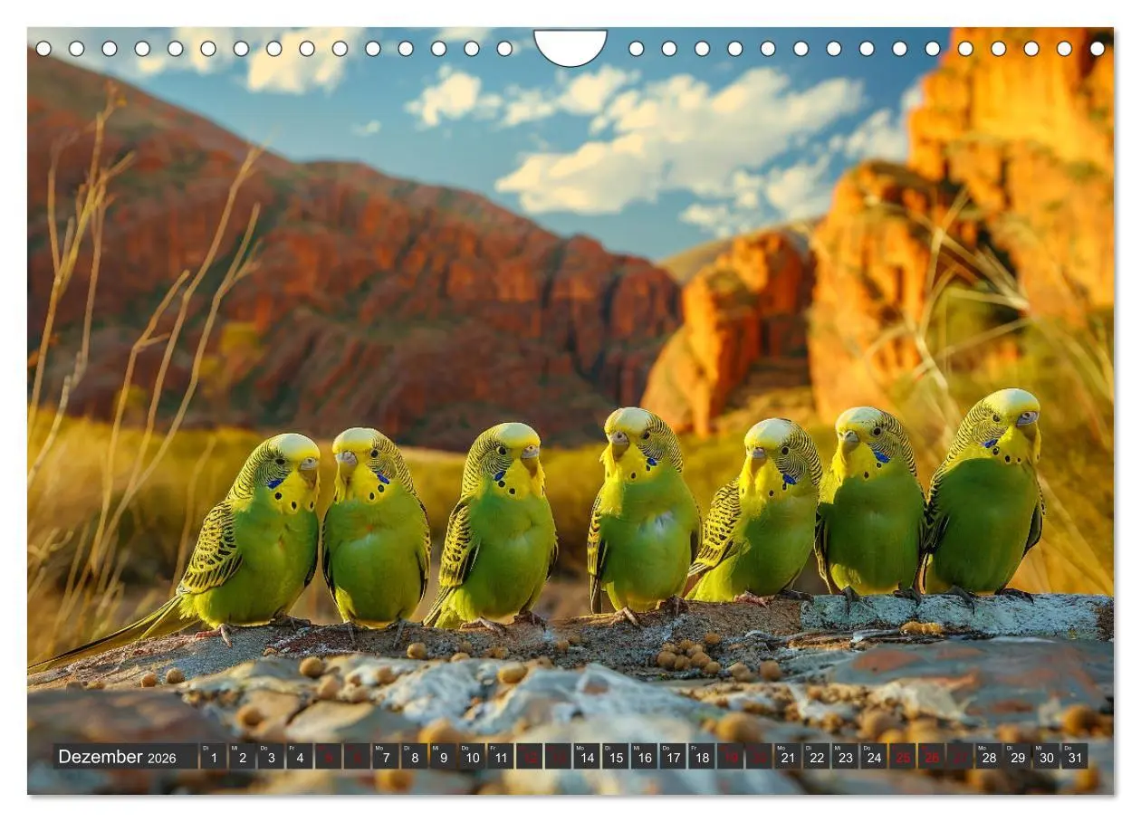 Bild: 9783457341216 | Down Under voller Wunder (Wandkalender 2026 DIN A4 quer), CALVENDO...
