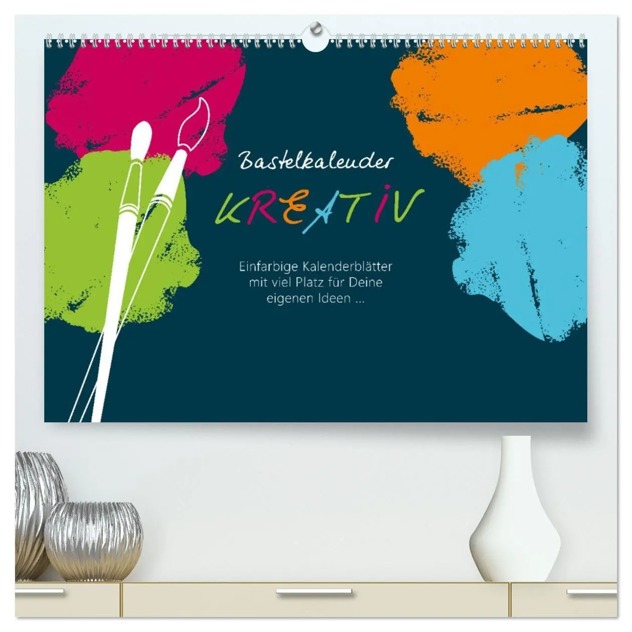 Cover: 9783457651216 | Bastelkalender KREATIV (hochwertiger Premium Wandkalender 2026 DIN...