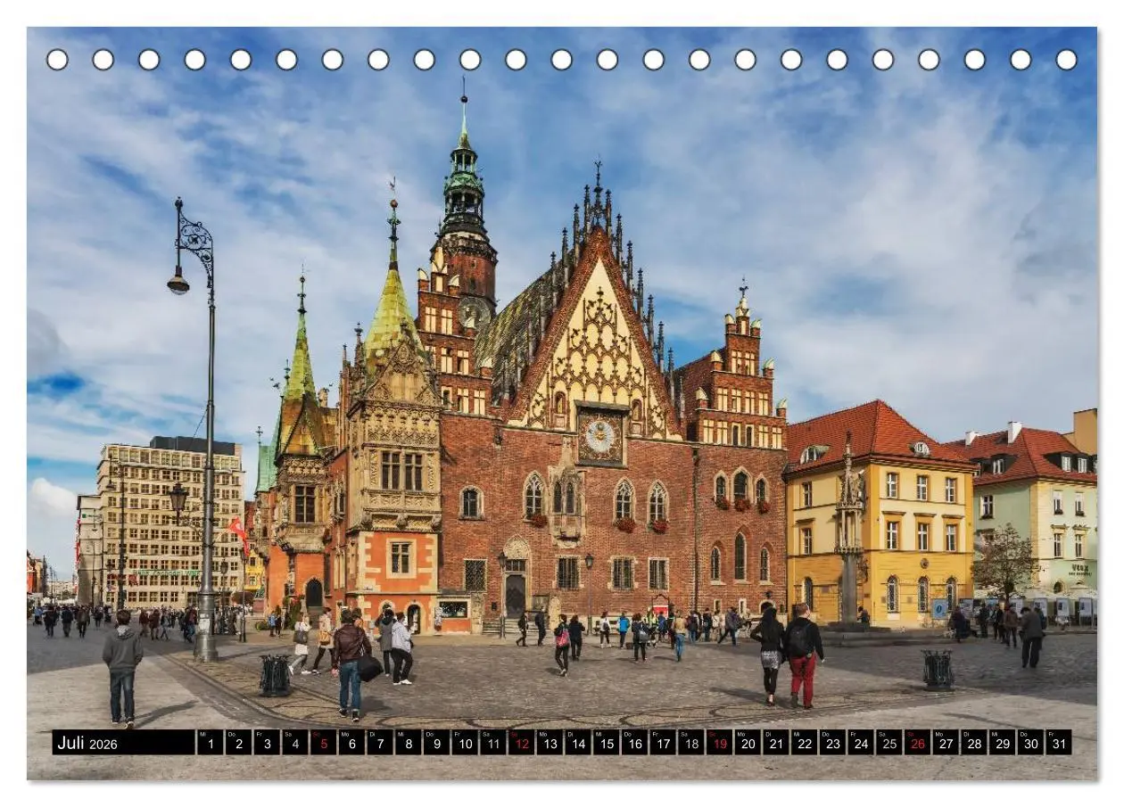 Bild: 9783457961216 | Ein Wochenende in Breslau (Tischkalender 2026 DIN A5 quer),...