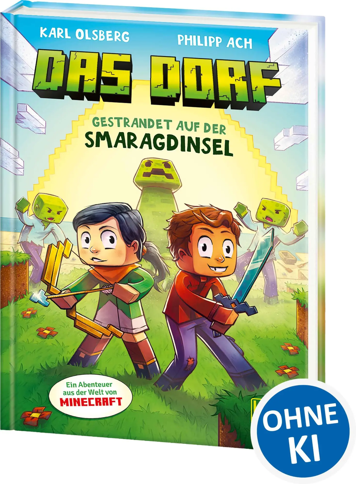 Cover: 9783743211216 | Das Dorf (Band 1) - Gestrandet auf der Smaragdinsel | Karl Olsberg