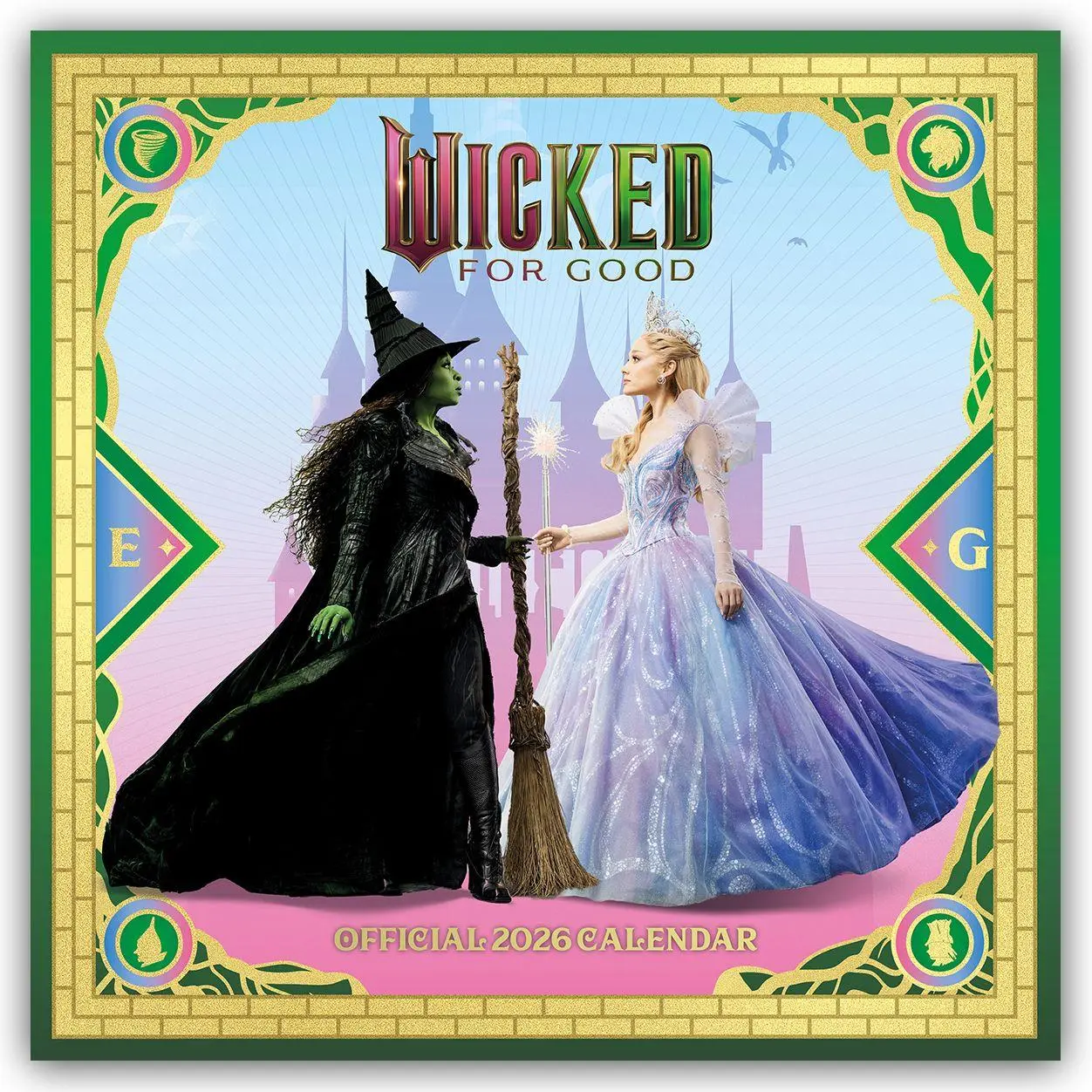 Cover: 9783803531216 | Wicked - Die Hexen von Oz - Offizieller Kalender 2026 | Ltd | Kalender