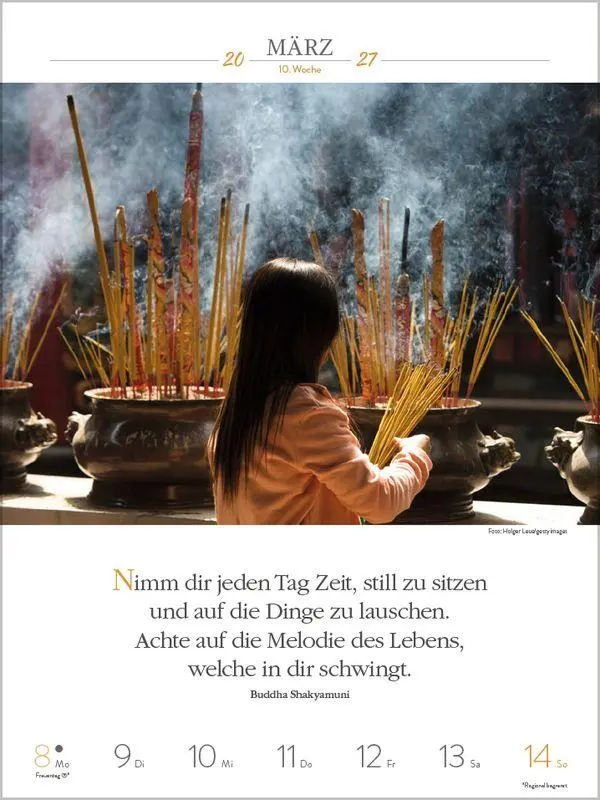 Bild: 9783819301216 | Buddhistische Weisheiten 2027 | Korsch Verlag | Kalender | 54 S.