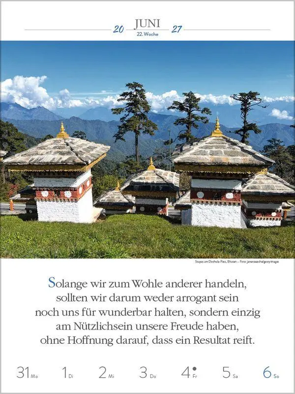 Bild: 9783819301216 | Buddhistische Weisheiten 2027 | Korsch Verlag | Kalender | 54 S.