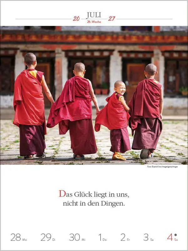 Bild: 9783819301216 | Buddhistische Weisheiten 2027 | Korsch Verlag | Kalender | 54 S.