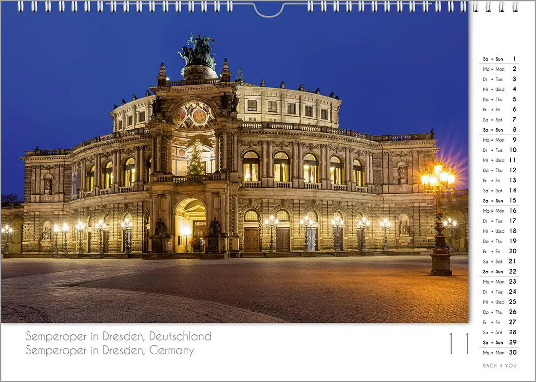 Bild: 9783969031216 | Opernhäuser, ein Musik-Kalender 2026, DIN A3 | Peter Bach Jr. | 2026
