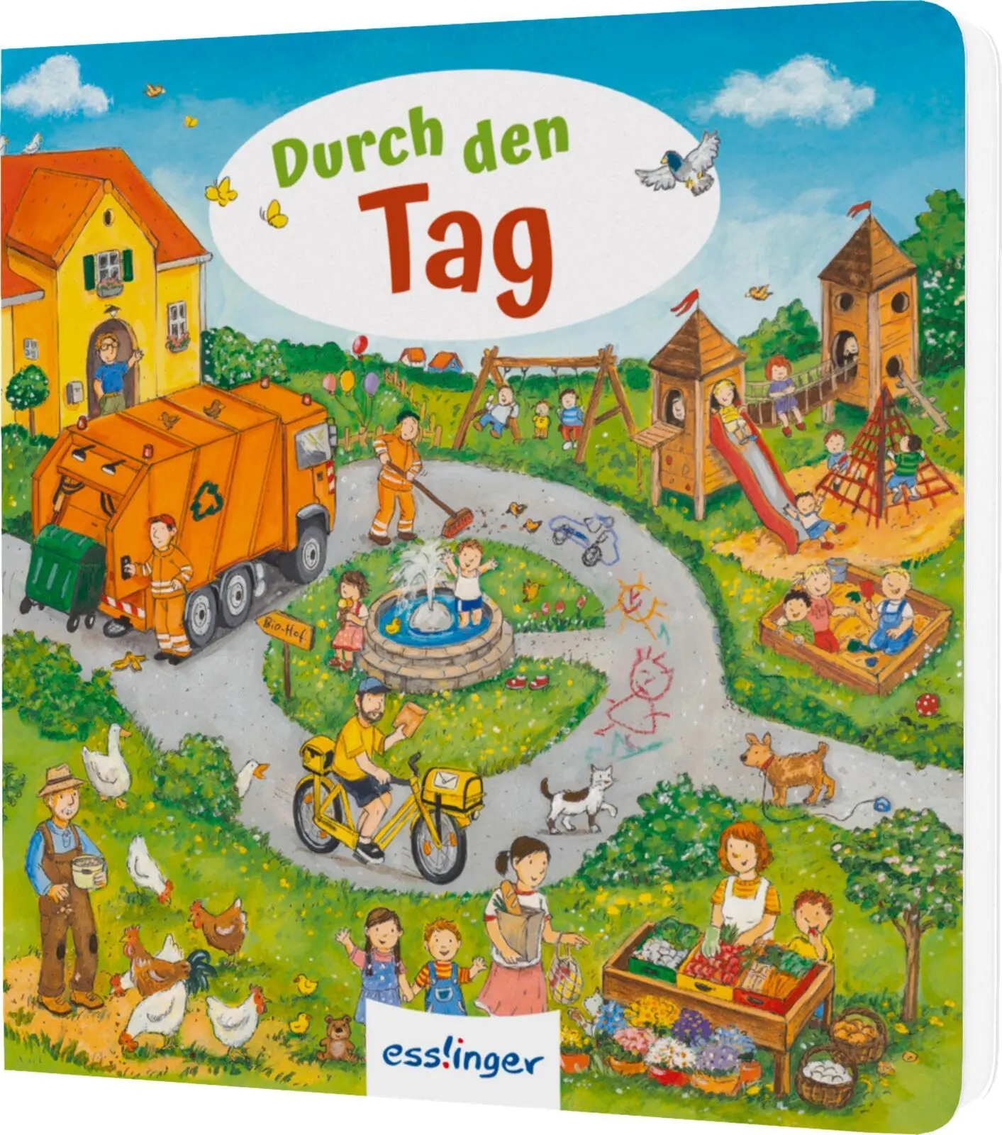 Cover: 9783480241316 | Mein allererstes Wimmelbuch: Durch den Tag - Mini | Sibylle Schumann