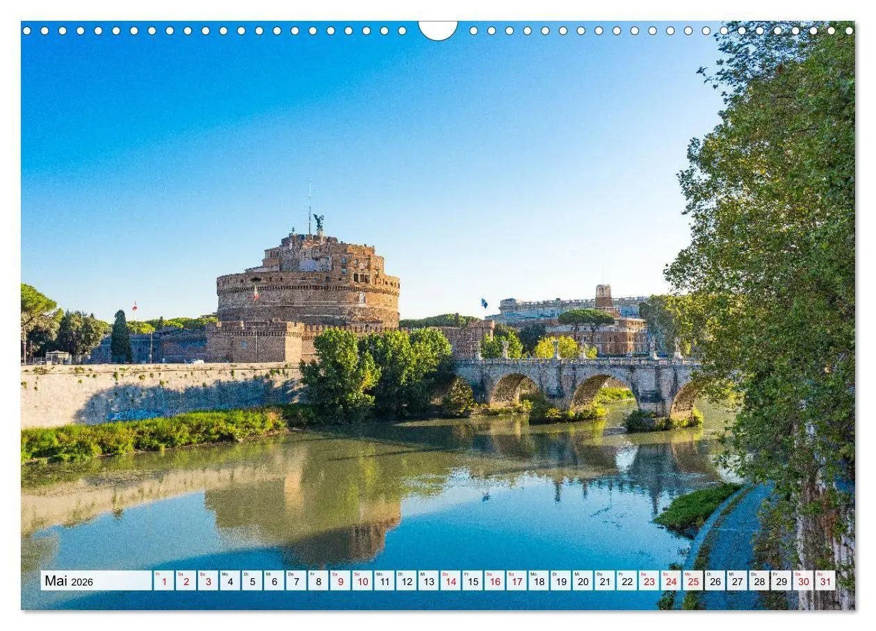 Bild: 9783516661316 | Ein Spaziergang durch Rom (Wandkalender 2026 DIN A3 quer), CALVENDO...