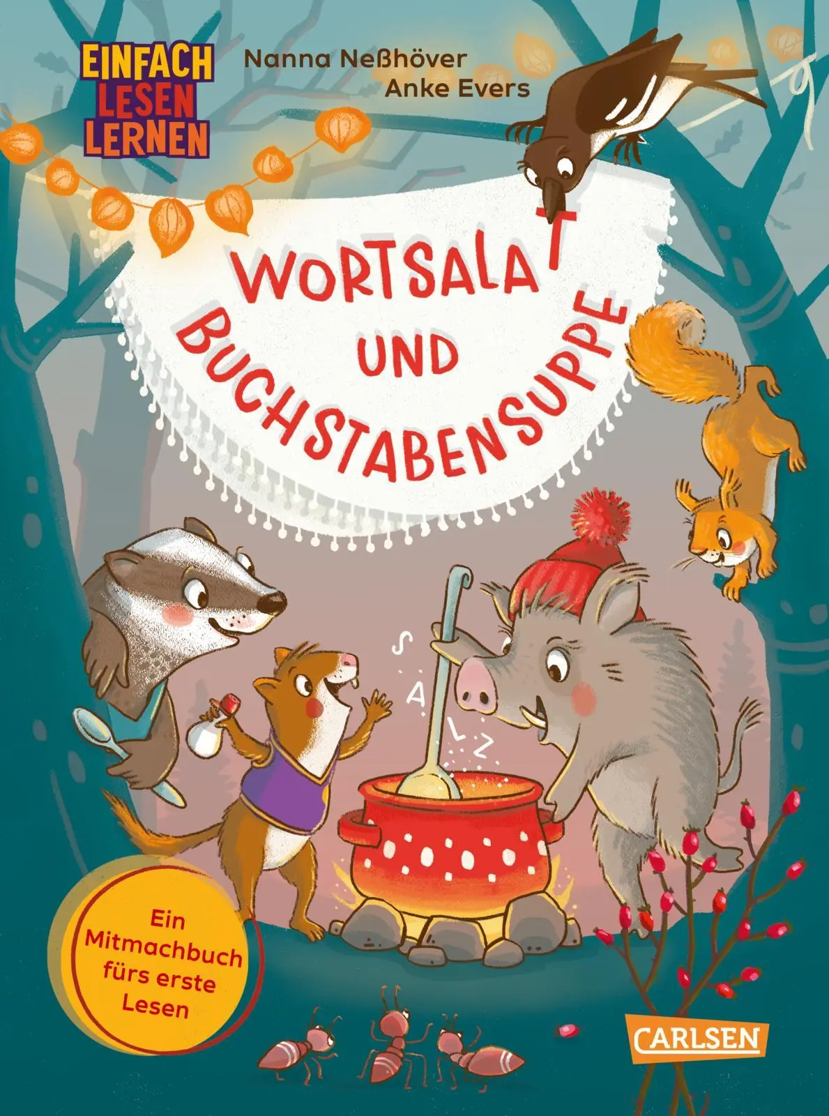Cover: 9783551691316 | Wortsalat und Buchstabensuppe | Nanna Neßhöver | Buch | 64 S. | 2025
