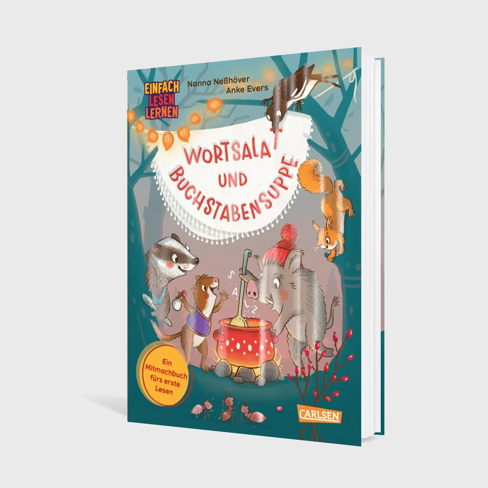 Bild: 9783551691316 | Wortsalat und Buchstabensuppe | Nanna Neßhöver | Buch | 64 S. | 2025