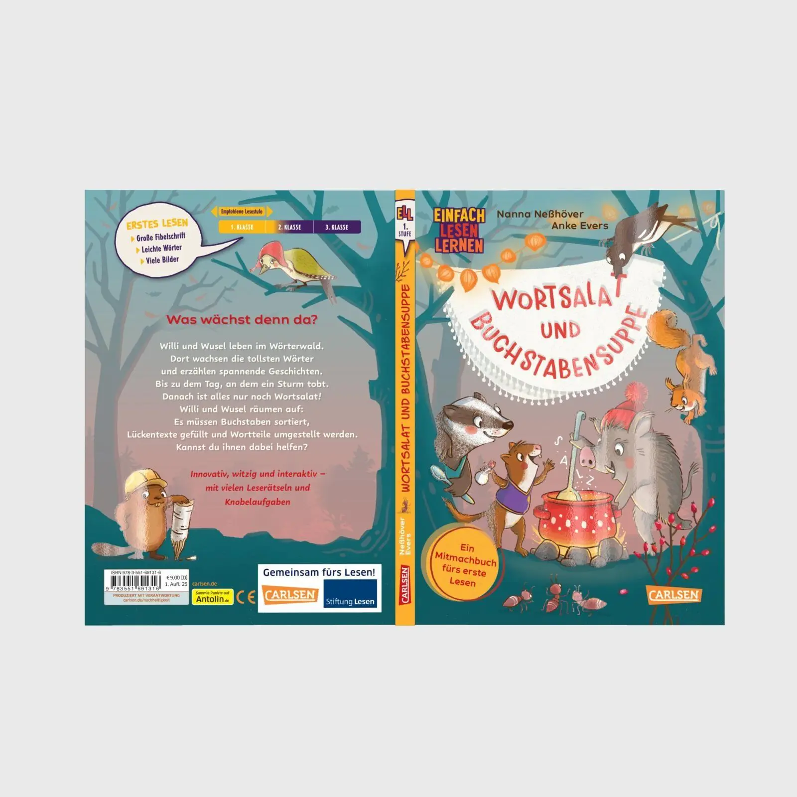 Bild: 9783551691316 | Wortsalat und Buchstabensuppe | Nanna Neßhöver | Buch | 64 S. | 2025