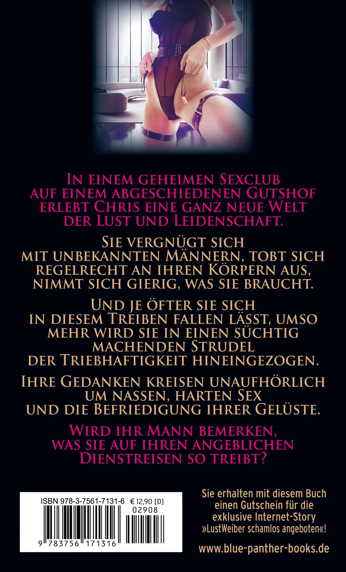 Rückseite: 9783756171316 | Der geheime Sexclub ohne Anstand und Moral Erotischer Roman | Mund