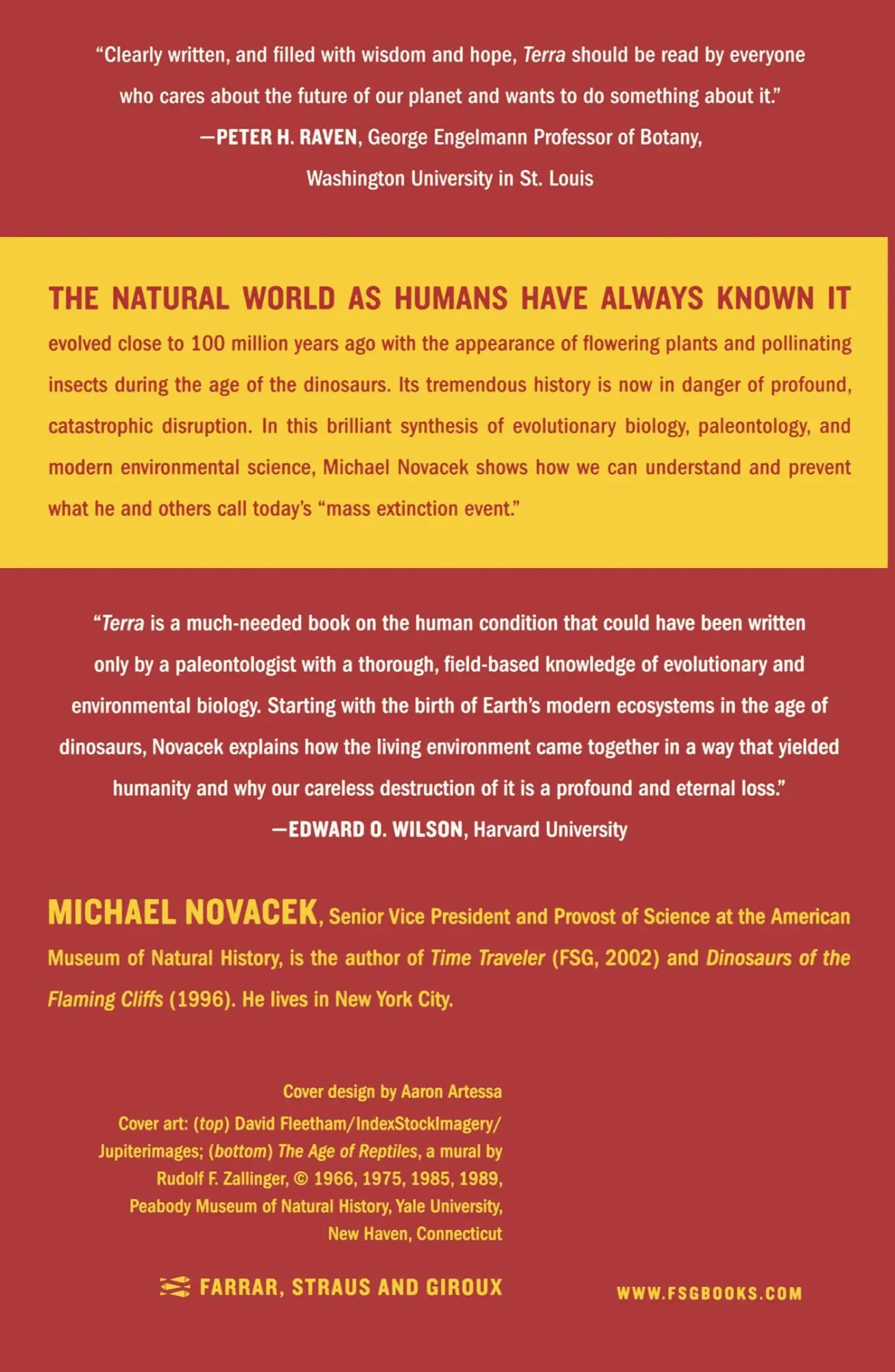 Rückseite: 9780374531416 | Terra | Michael Novacek | Taschenbuch | Kartoniert / Broschiert | 2008