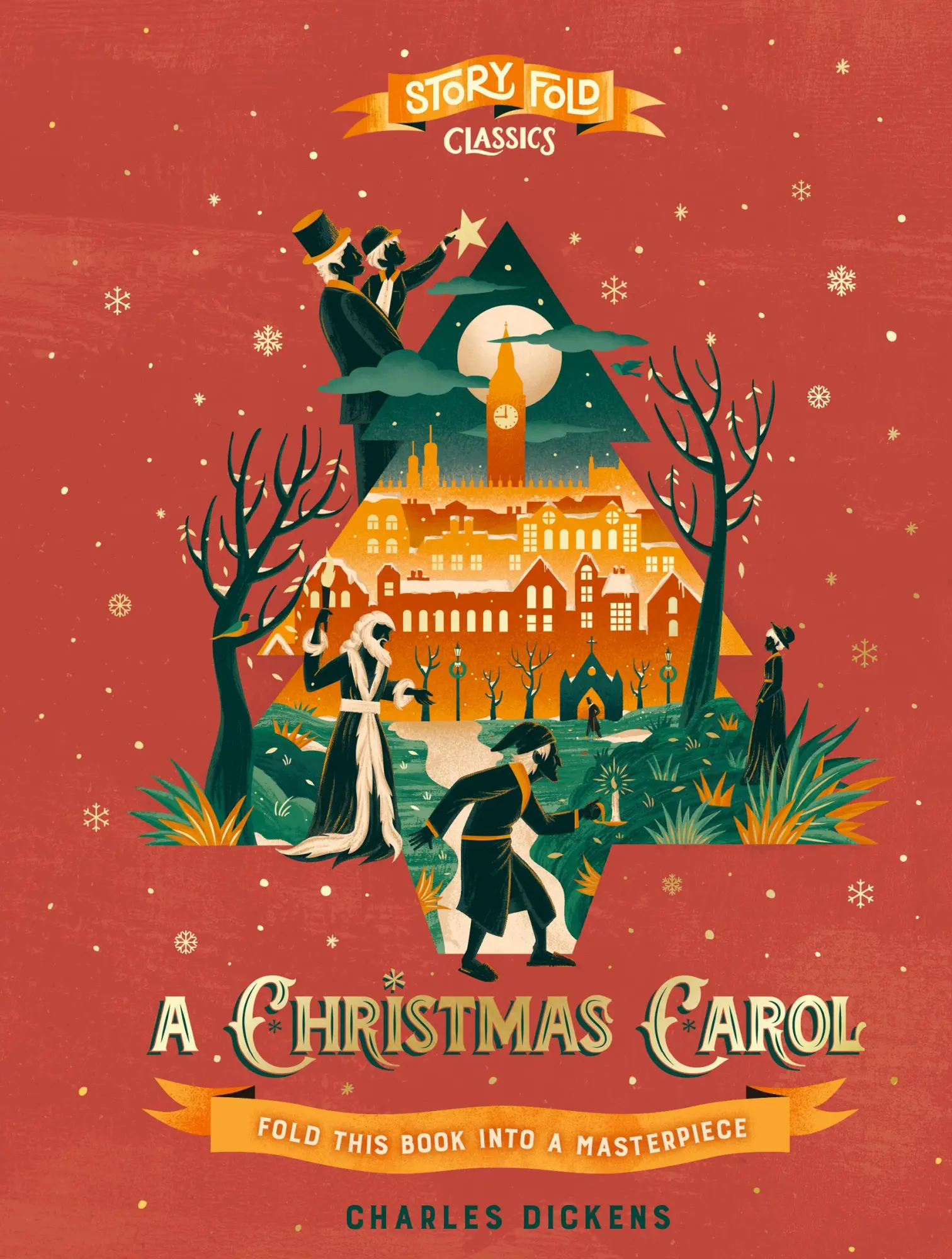 Cover: 9781836001416 | Story Fold Classics: A Christmas Carol | Charles Dickens | Buch | 2024