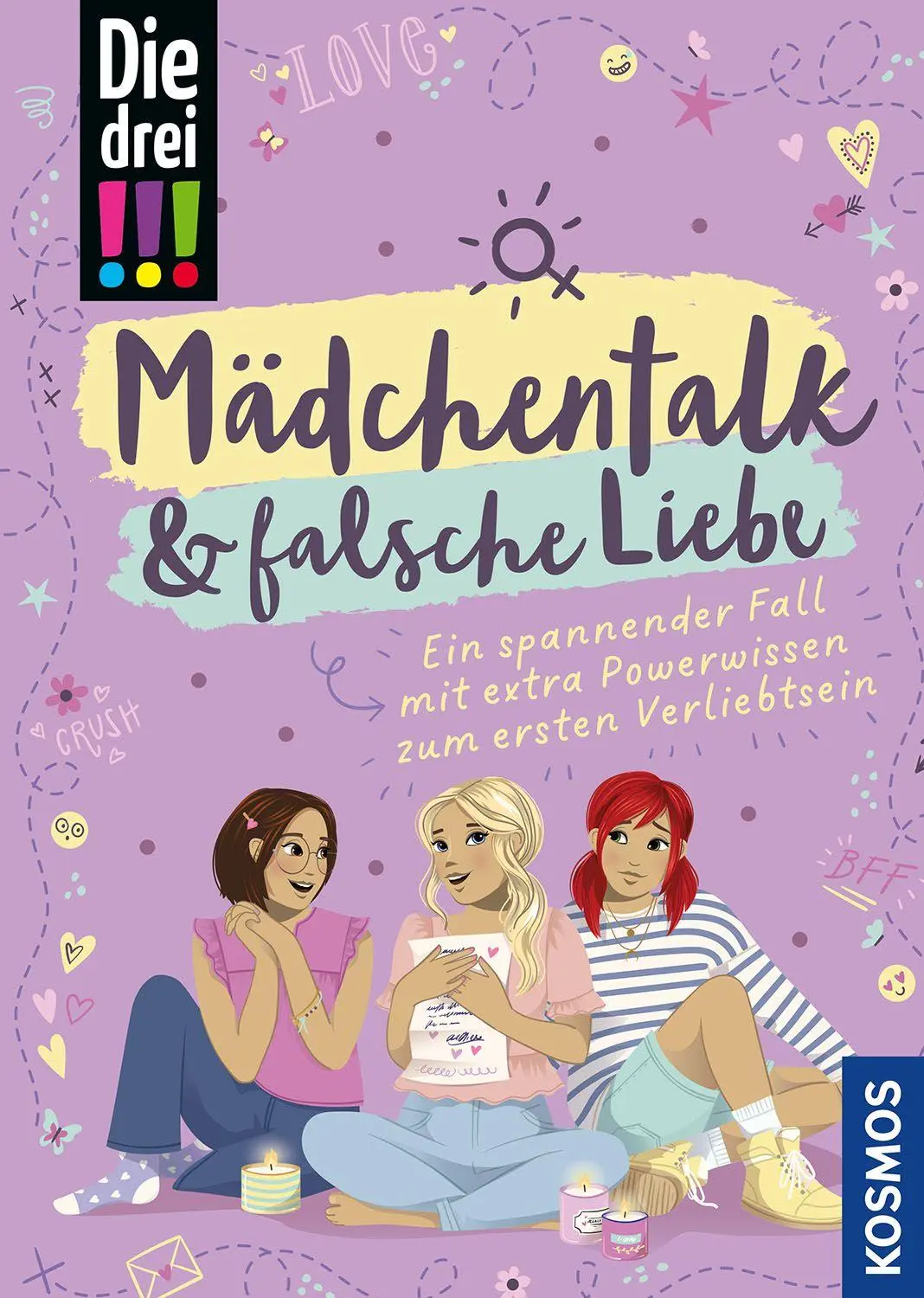 Cover: 9783440181416 | Die drei !!!, Mädchentalk &amp; falsche Liebe | Anja Körner | Taschenbuch