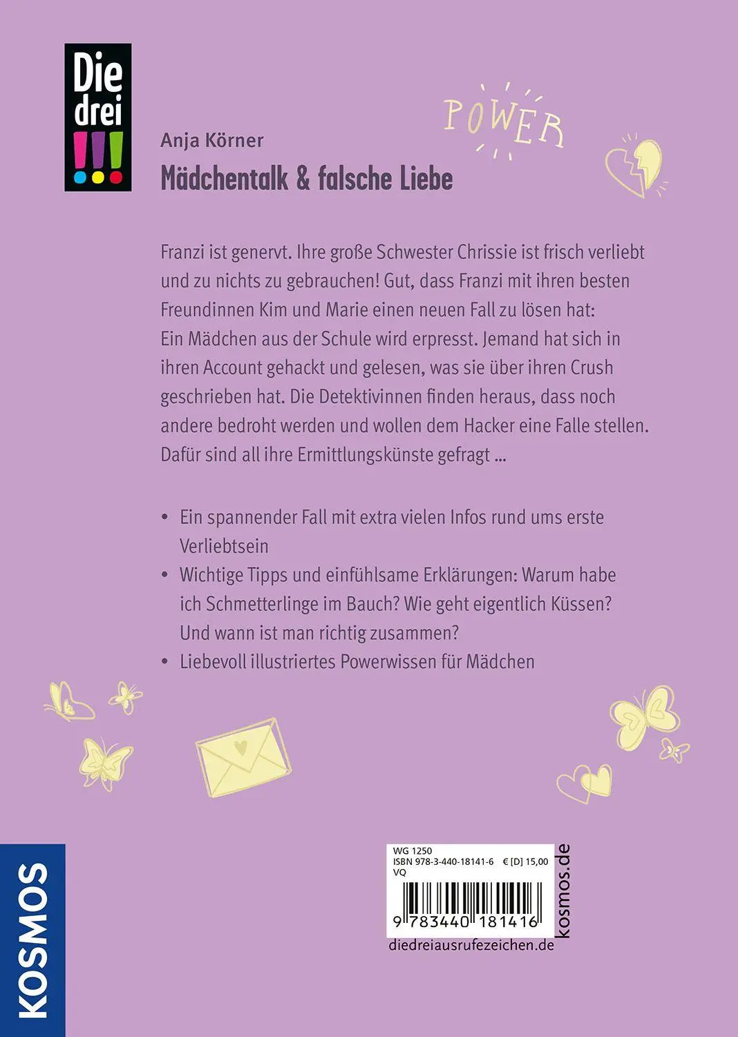 Bild: 9783440181416 | Die drei !!!, Mädchentalk &amp; falsche Liebe | Anja Körner | Taschenbuch