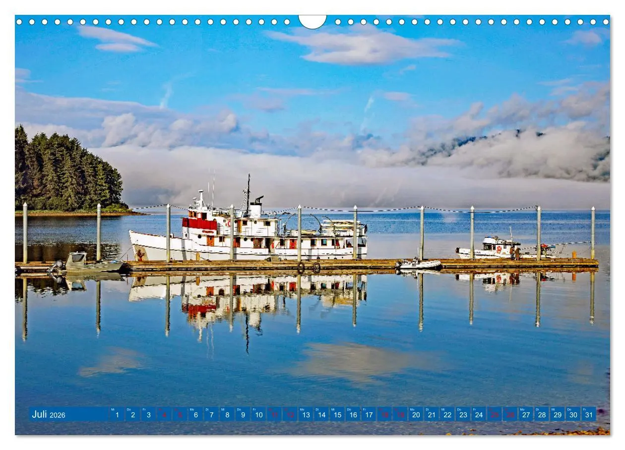 Bild: 9783457321416 | Von Vancouver nach Alaska (Wandkalender 2026 DIN A3 quer), CALVENDO...