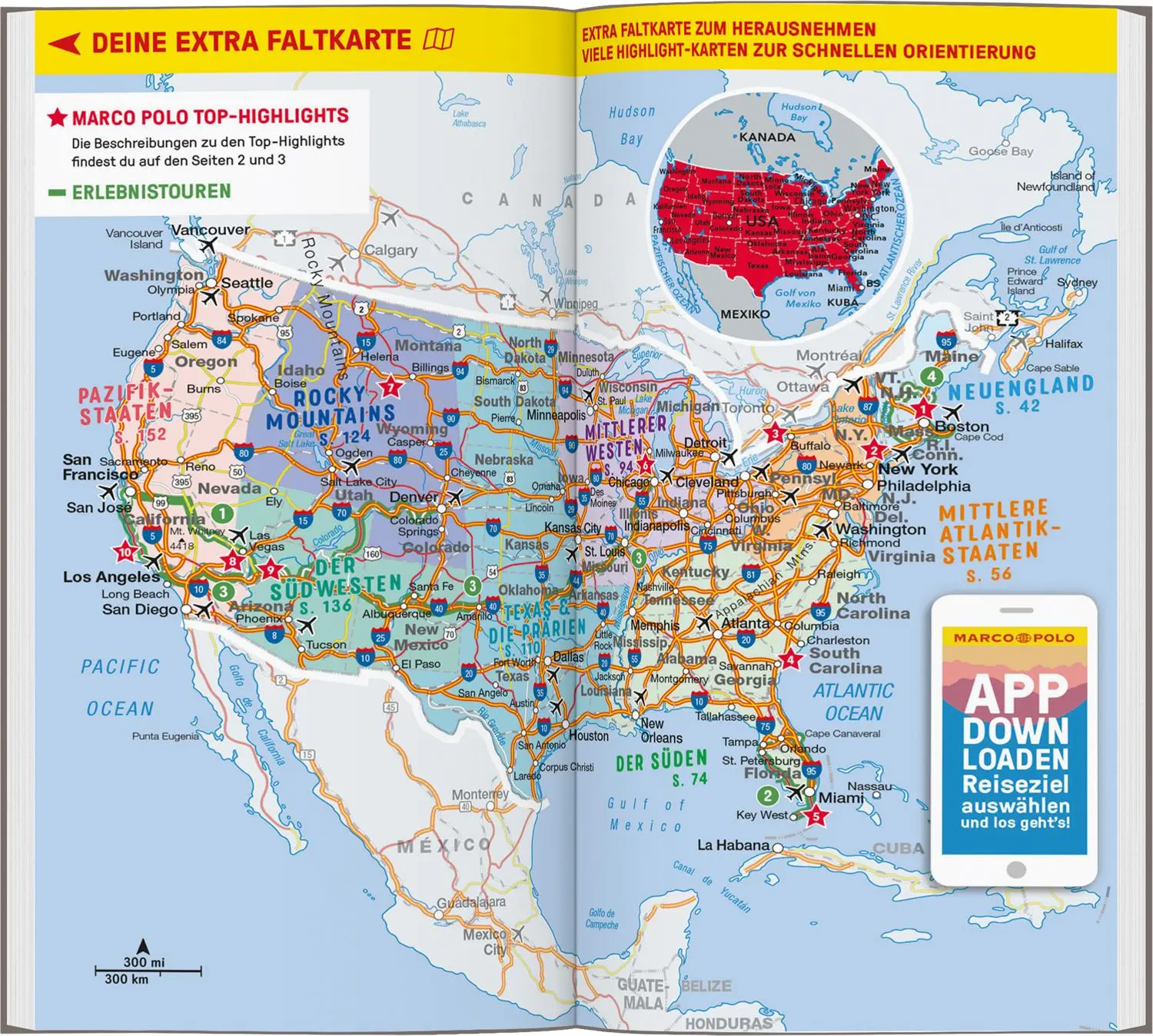 Bild: 9783829731416 | MARCO POLO Reiseführer USA | Karl Teuschl | Taschenbuch | 208 S.