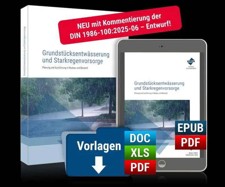 Cover: 9783988751416 | Grundstücksentwässerung und Starkregenvorsorge | Bernd Ishorst (u. a.)