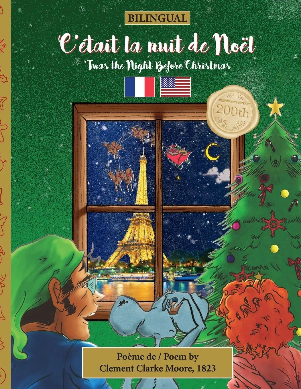 Cover: 9781953501516 | BILINGUAL 'Twas the Night Before Christmas - 200th Anniversary Edition