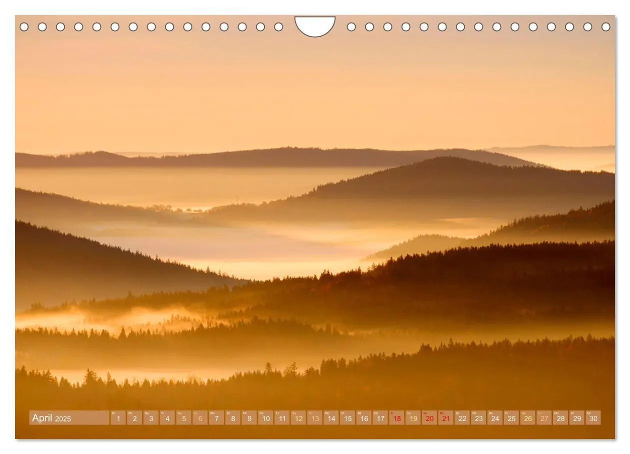 Bild: 9783435461516 | Arber, Rachel und Lusen: Der Hintere Bayerische Wald (Wandkalender...