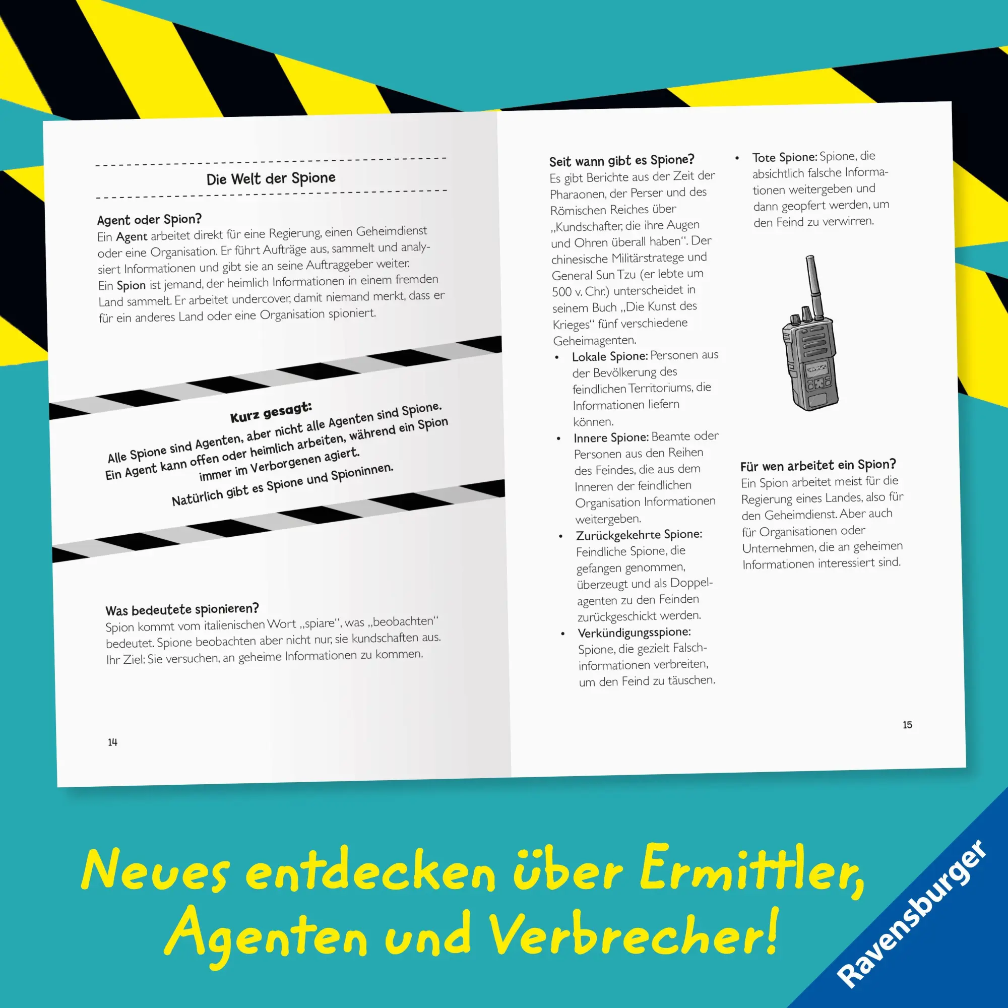 Bild: 9783473531516 | Verrückte Fakten für coole Jungs. Top Secret. Alles über Spione,...