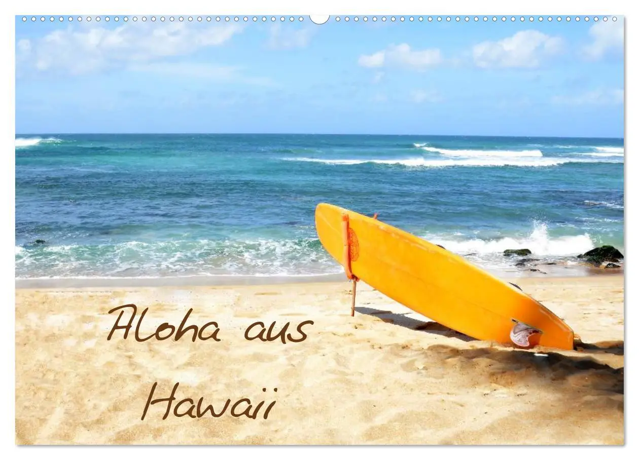 Cover: 9783516191516 | Aloha aus Hawaii (Wandkalender 2026 DIN A2 quer), CALVENDO...