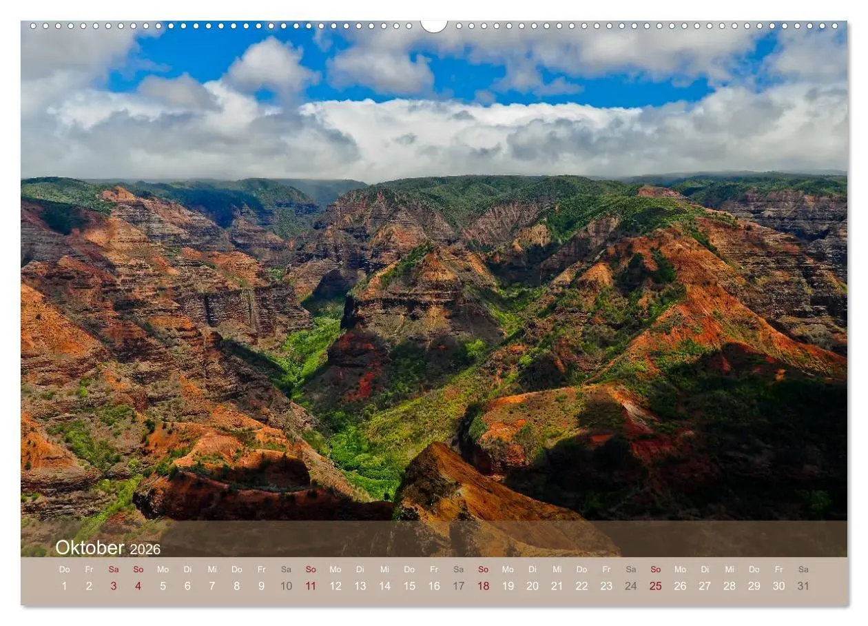 Bild: 9783516191516 | Aloha aus Hawaii (Wandkalender 2026 DIN A2 quer), CALVENDO...