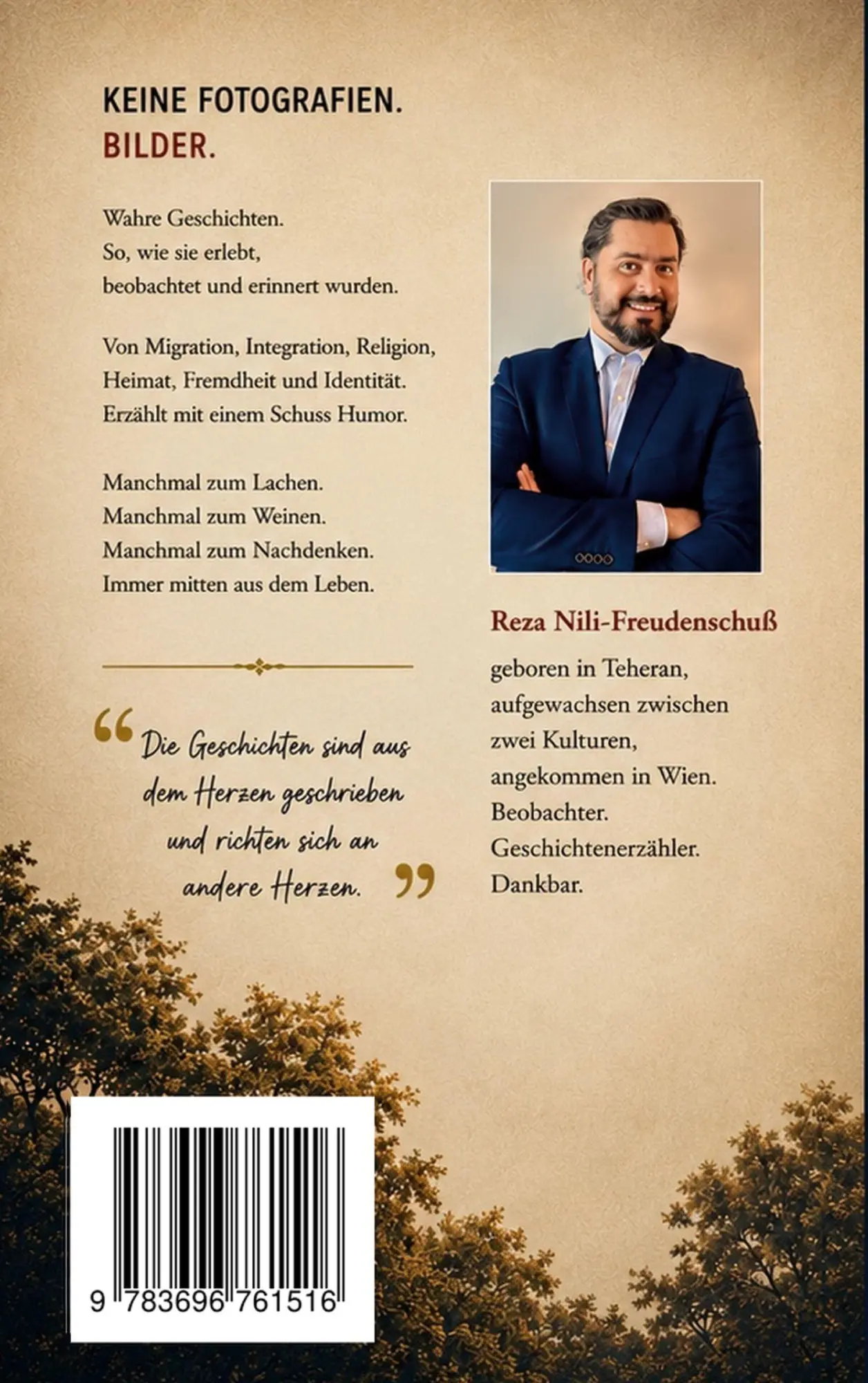 Rückseite: 9783696761516 | Integrationgeschichten | Reza Nili-Freudenschuß | Taschenbuch | 232 S.