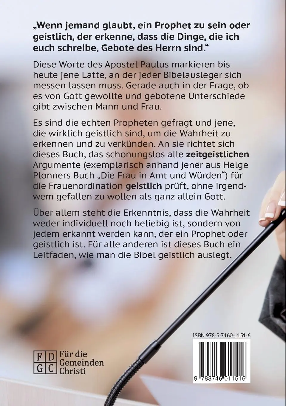 Rückseite: 9783746011516 | Weil die Propheten schweigen, predigen die Frauen. | Alexander Basnar