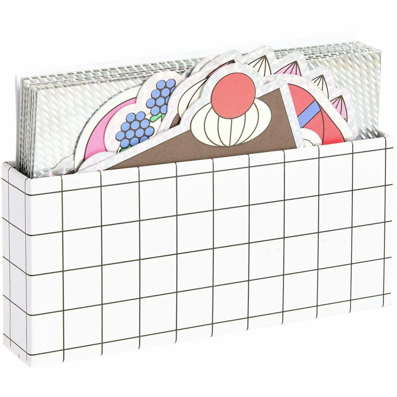 Bild: 4051271441616 | Kartenset formgestanzt, Eye Candy, Torten FSC MIX | (Land-)Karte