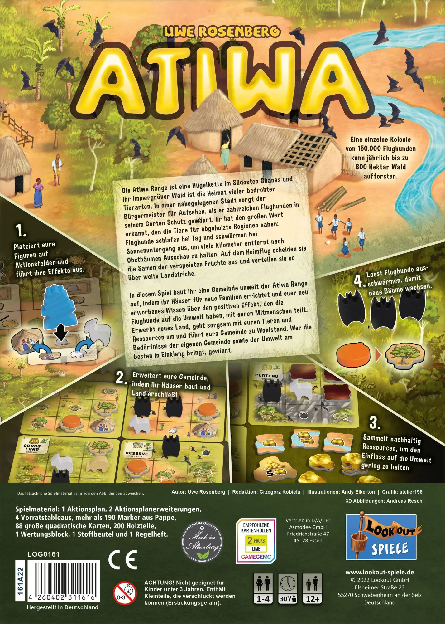 Bild: 4260402311616 | Atiwa | Lookout Spiele | Spiel | LOOD0047 | Deutsch | 2023