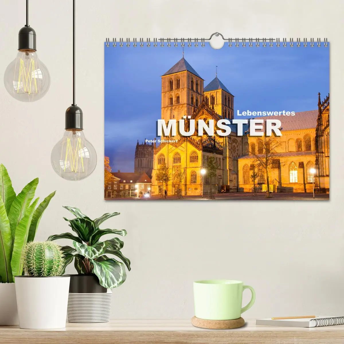Bild: 9783457921616 | Lebenswertes Münster (Wandkalender 2026 DIN A4 quer), CALVENDO...