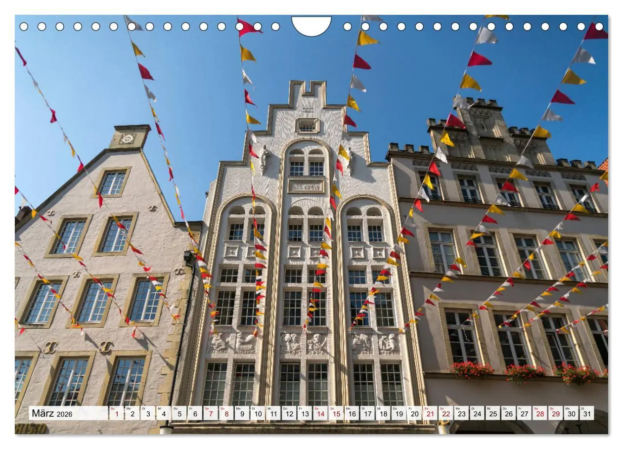 Bild: 9783457921616 | Lebenswertes Münster (Wandkalender 2026 DIN A4 quer), CALVENDO...