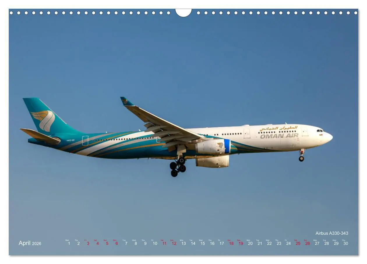 Bild: 9783516561616 | Airliners of the Middle East (Wall Calendar 2026 DIN A3 landscape),...