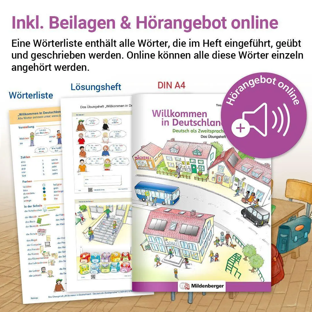 Bild: 9783619141616 | Das Übungsheft - Deutsch als Zweitsprache I | Tina Kresse (u. a.)