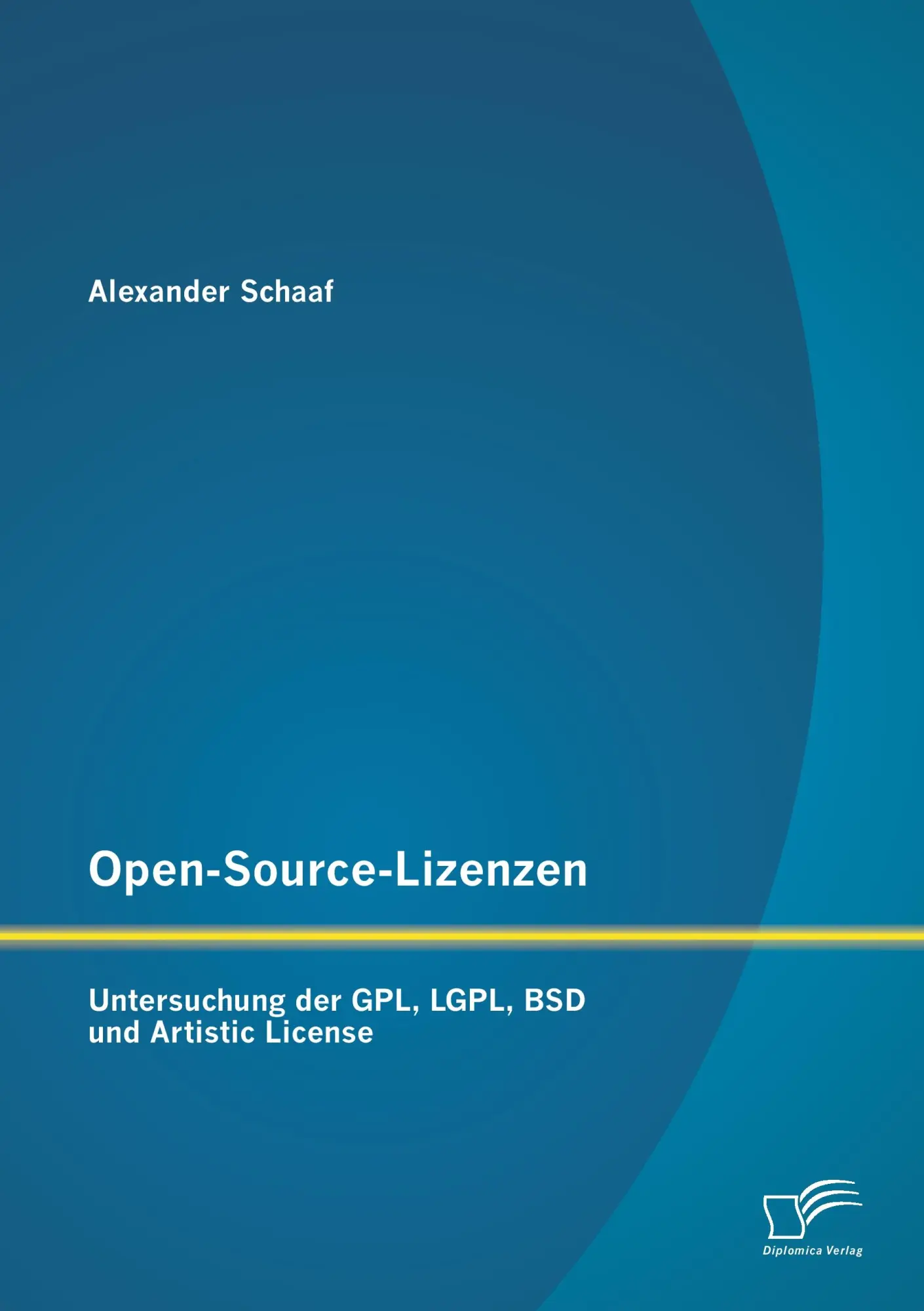 Cover: 9783842891616 | Open-Source-Lizenzen: Untersuchung der GPL, LGPL, BSD und Artistic...