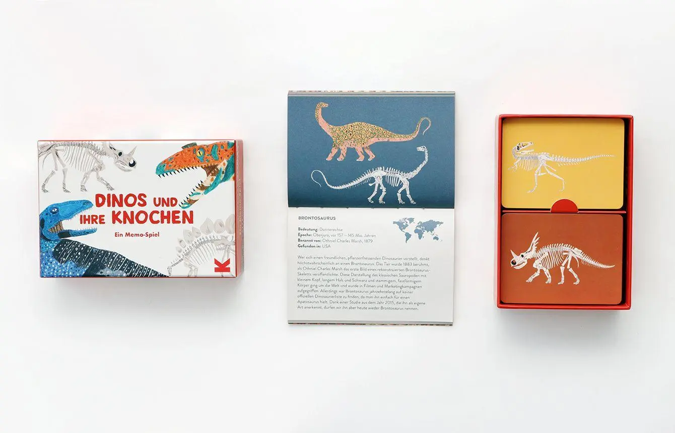 Bild: 9783962441616 | Dinos &amp; ihre Knochen | Ein Memo-Spiel | Paul Upchurch | Spiel | 50 S.