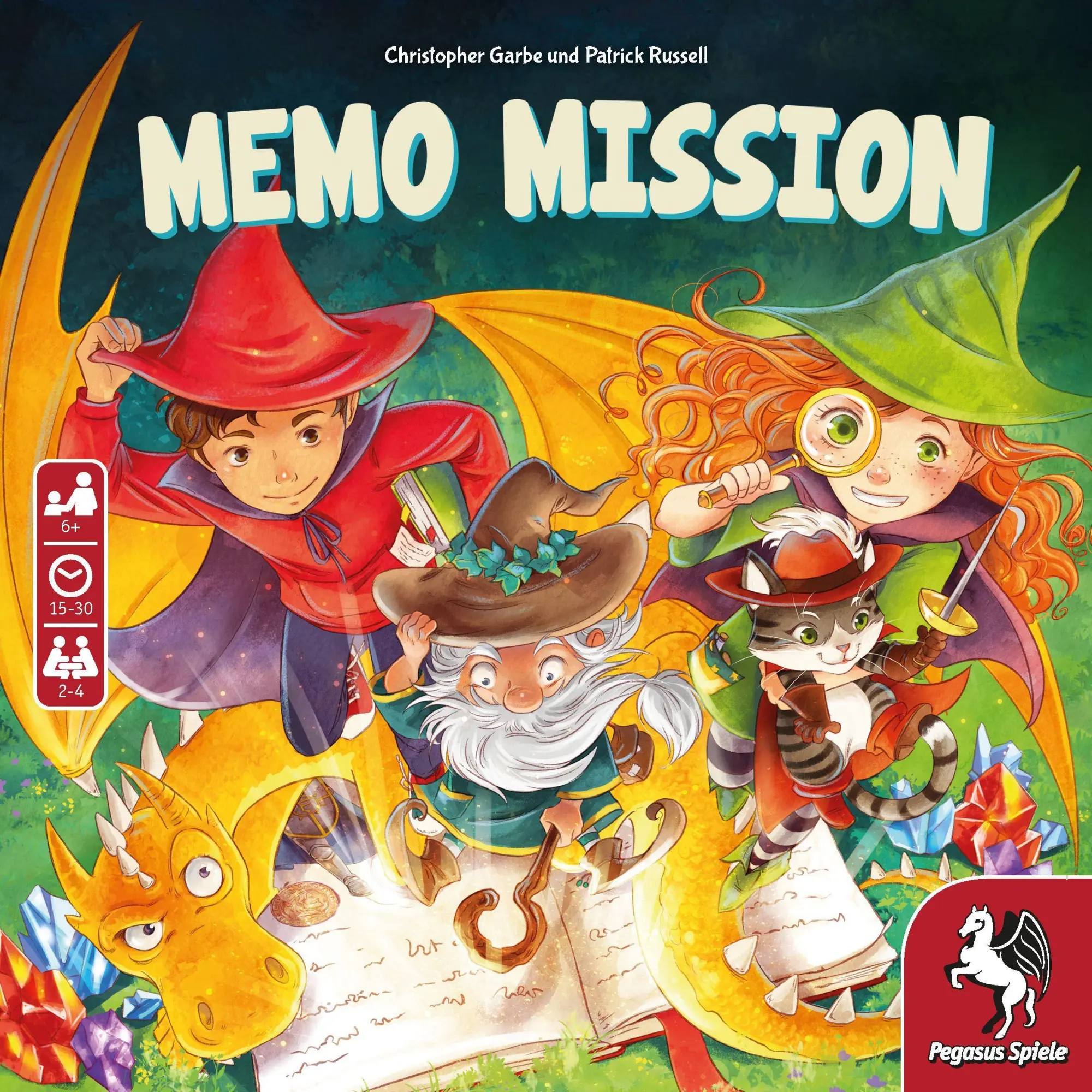 Bild: 4250231731716 | Memo Mission | Patrick Russell | Spiel | Brettspiel | 66029G | Deutsch
