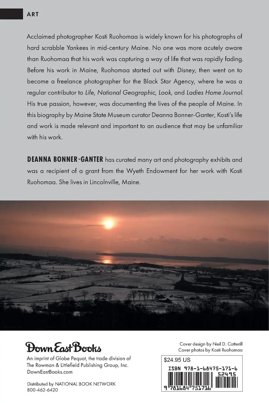 Rückseite: 9781684751716 | Kosti Ruohomaa | The Photographer Poet | Deanna Bonner-Ganter | Buch