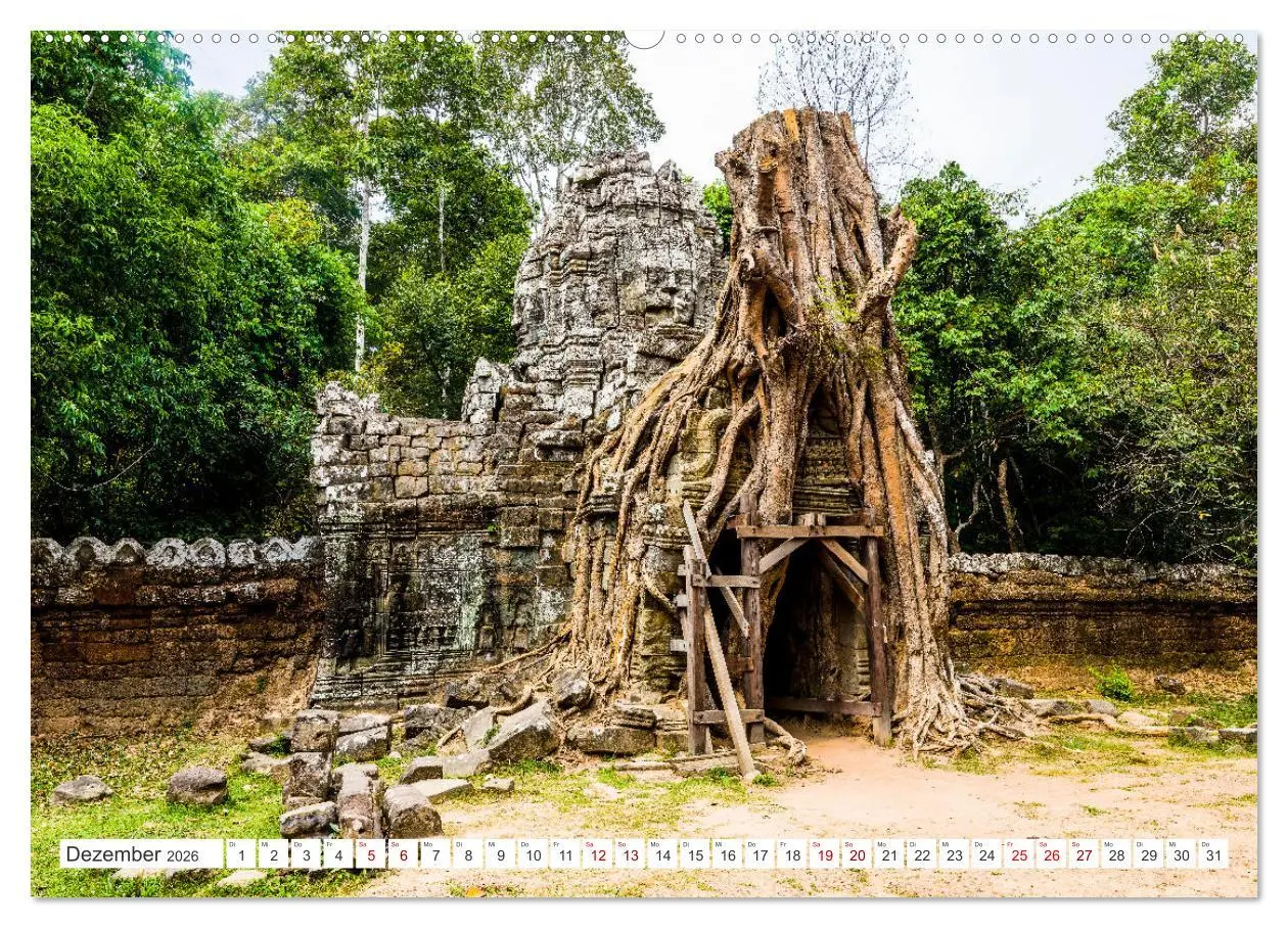 Bild: 9783457391716 | Siem Reap Stadt der Tempel Kambodscha (Wandkalender 2026 DIN A2...
