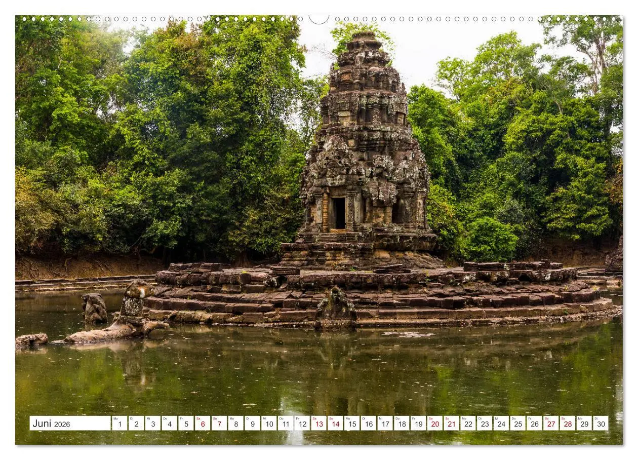Bild: 9783457391716 | Siem Reap Stadt der Tempel Kambodscha (Wandkalender 2026 DIN A2...