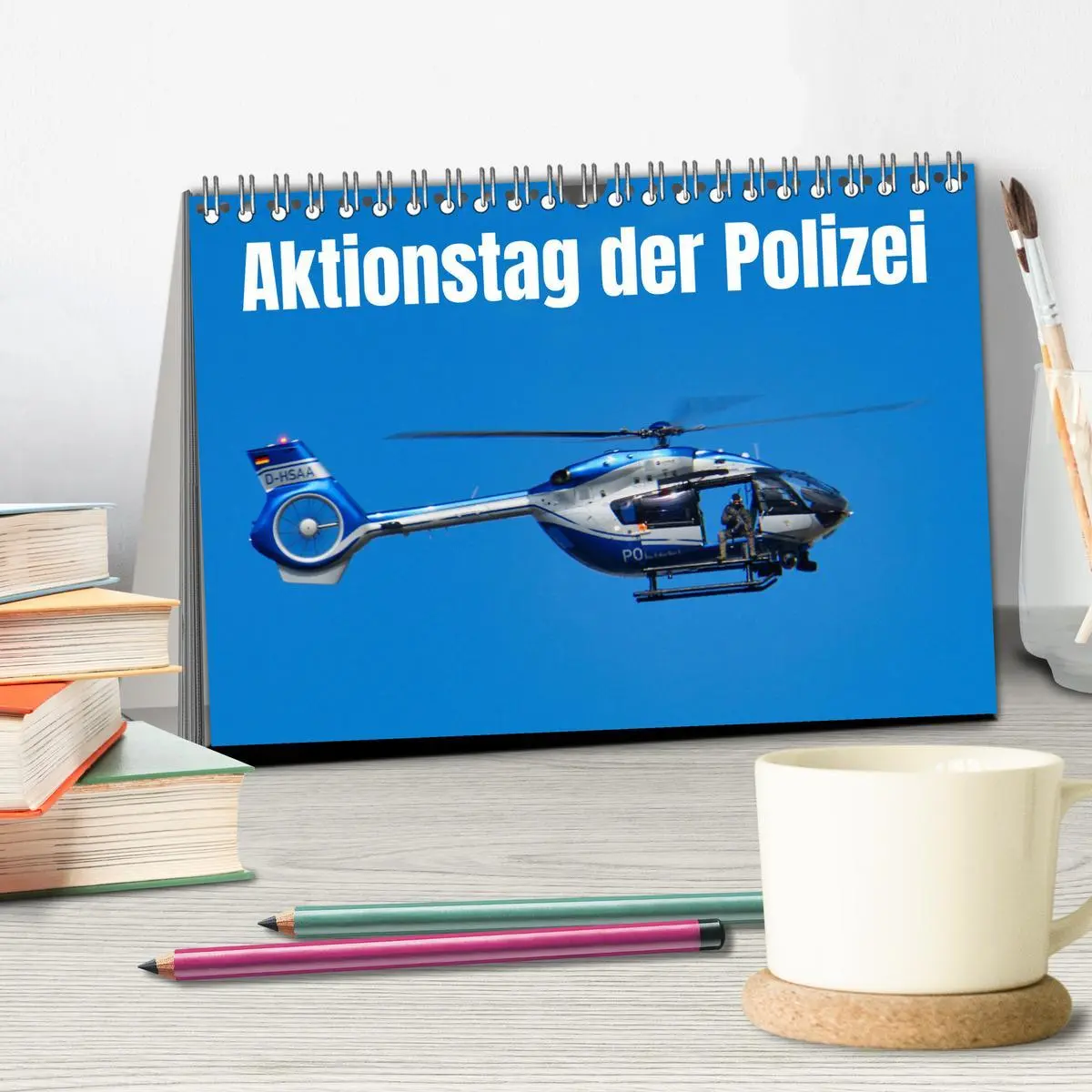 Bild: 9783457531716 | Aktionstag der Polizei (Tischkalender 2026 DIN A5 quer), CALVENDO...