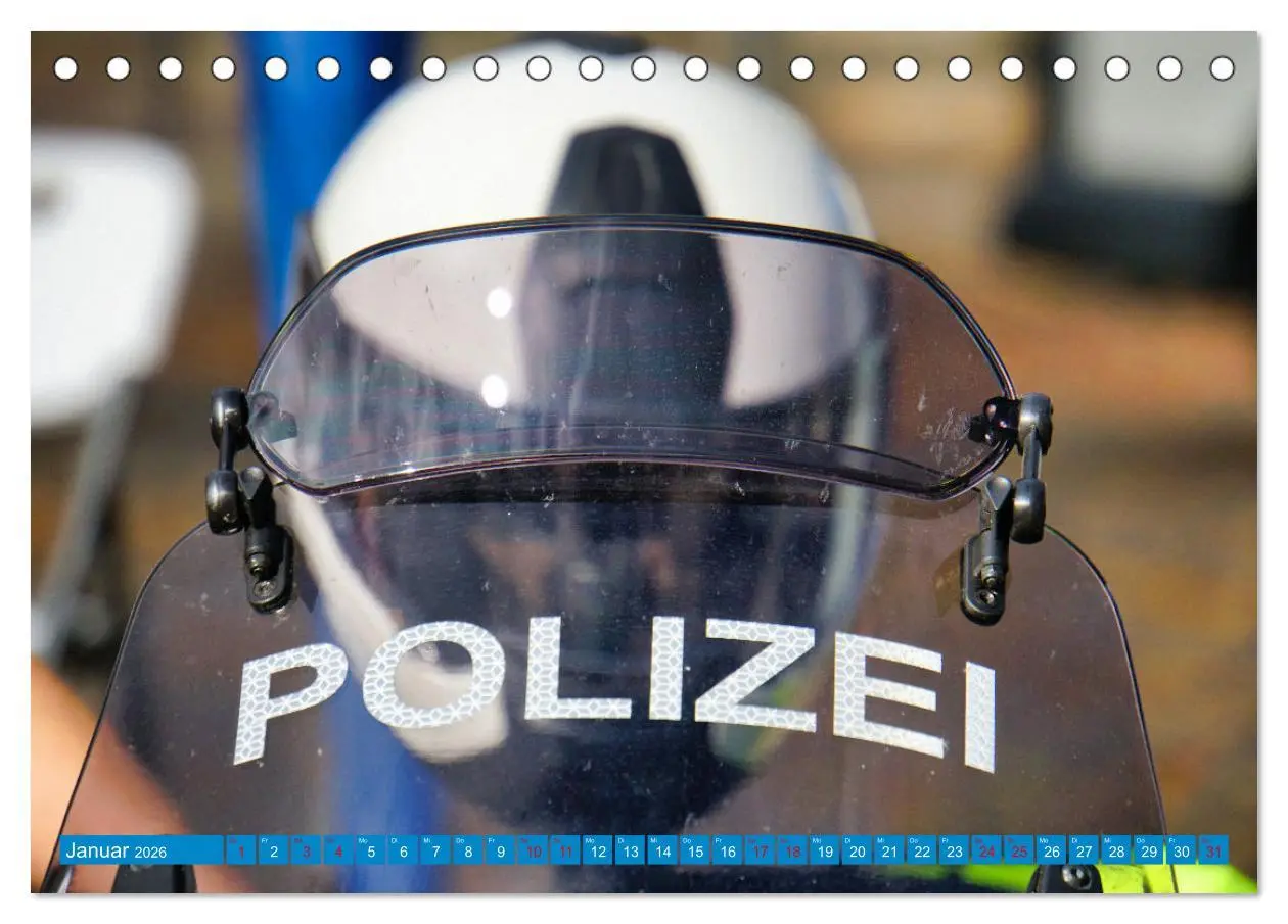 Bild: 9783457531716 | Aktionstag der Polizei (Tischkalender 2026 DIN A5 quer), CALVENDO...
