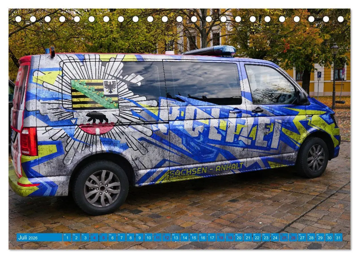 Bild: 9783457531716 | Aktionstag der Polizei (Tischkalender 2026 DIN A5 quer), CALVENDO...