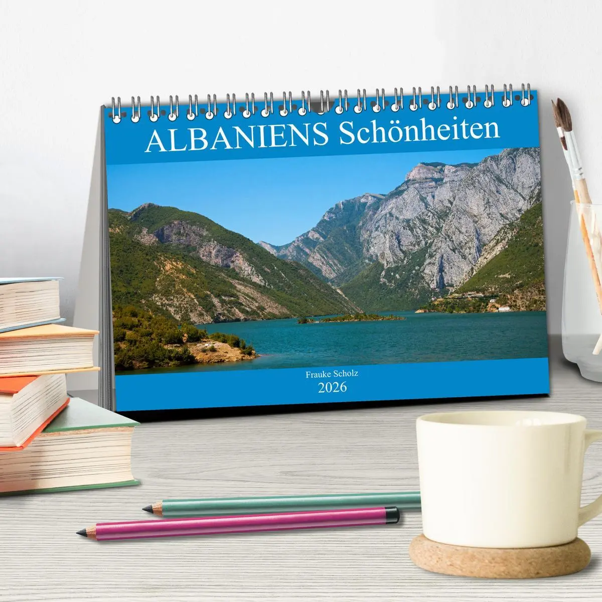 Bild: 9783457841716 | ALBANIENS Schönheiten (Tischkalender 2026 DIN A5 quer), CALVENDO...