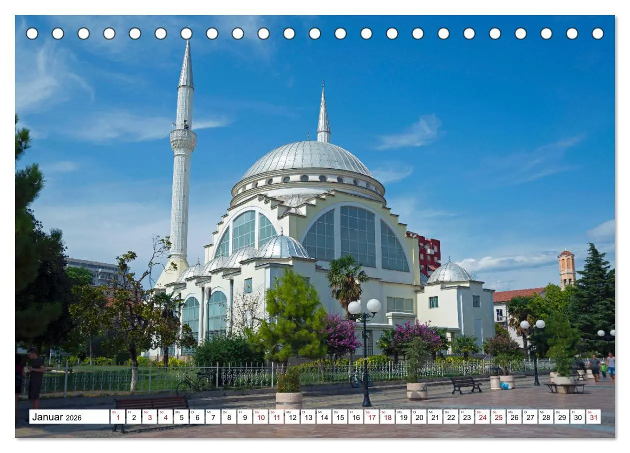 Bild: 9783457841716 | ALBANIENS Schönheiten (Tischkalender 2026 DIN A5 quer), CALVENDO...