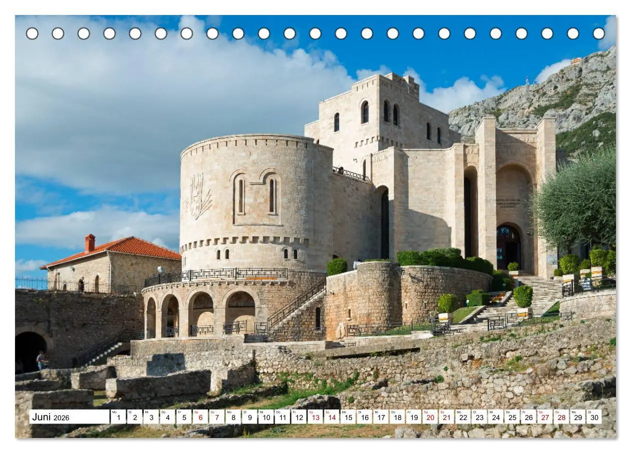 Bild: 9783457841716 | ALBANIENS Schönheiten (Tischkalender 2026 DIN A5 quer), CALVENDO...