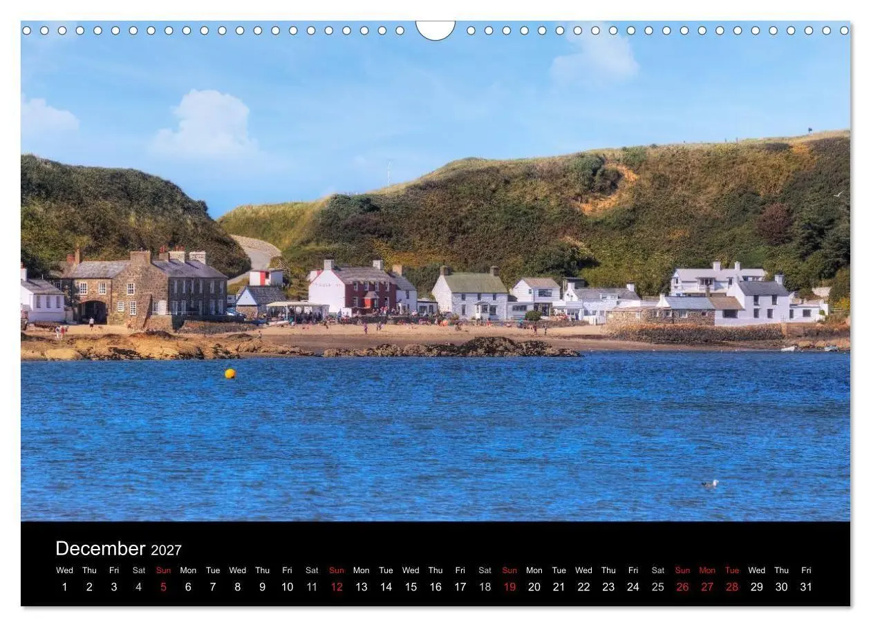 Bild: 9783569951716 | Wales (Wall Calendar 2027 DIN A3 landscape), CALVENDO 12 Month Wall...