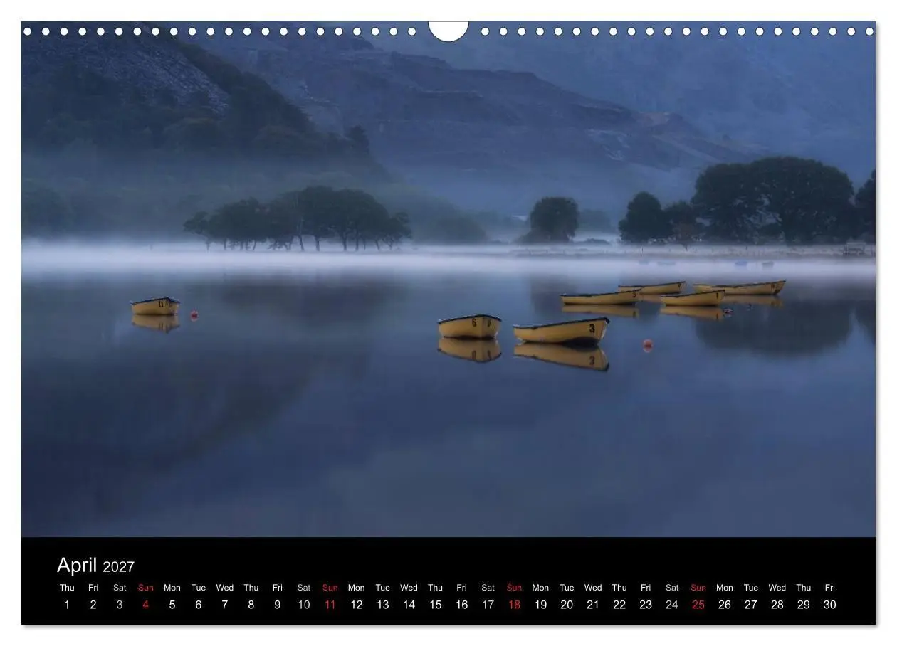 Bild: 9783569951716 | Wales (Wall Calendar 2027 DIN A3 landscape), CALVENDO 12 Month Wall...